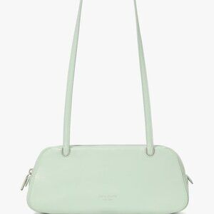 Kate Spade fine leather pistachio ice shoulder bag NWOT